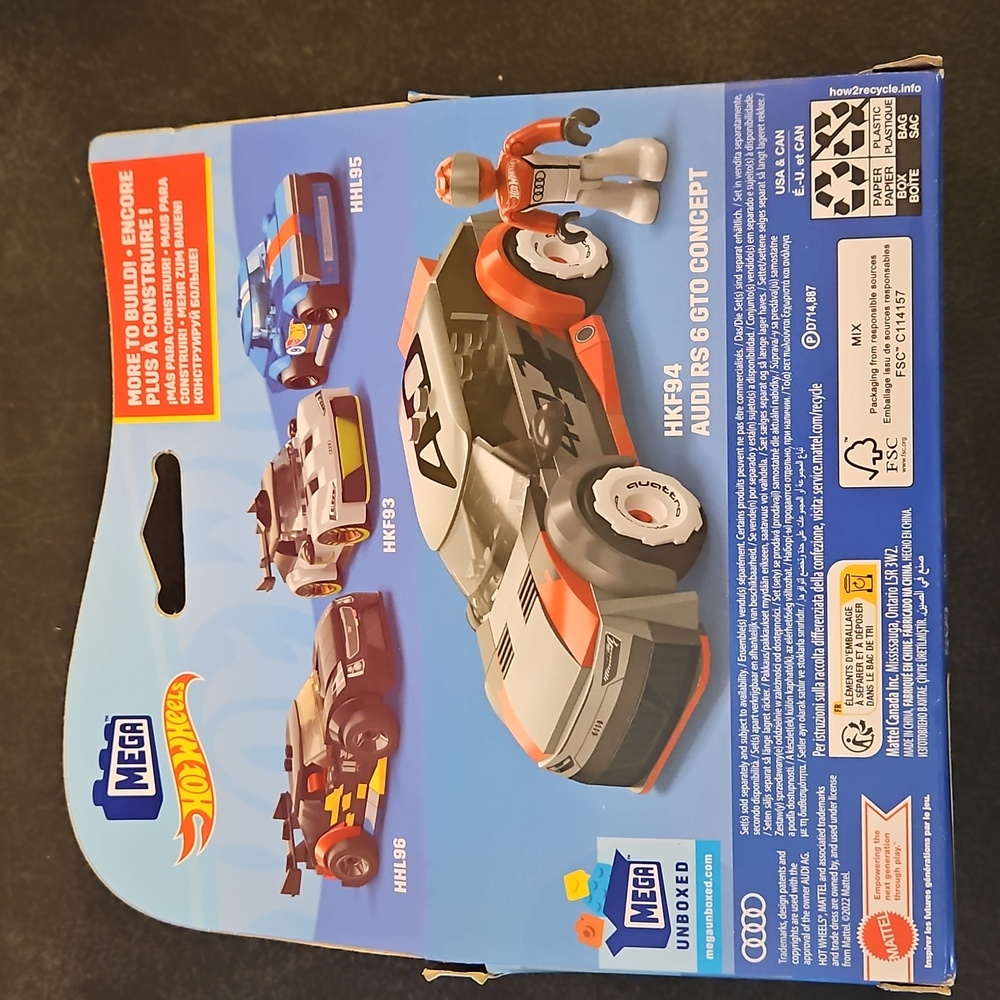 🔥🔥🚘🚨3 Bundle Mega Construx Car Set - Red, Black, White - Picture 4 of 8